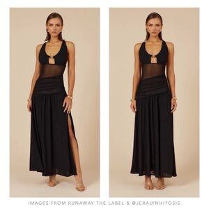 Runaway the Label | Denver Maxi Dress - Black